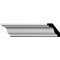 Ekena Millwork SAMPLE - 1 1/4"H x 1 1/4"P x 1 3/4"F x 12"L Hillsborough Traditional Smooth Crown Moulding SAMPLE-MLD01X01X01HI - alternate 1